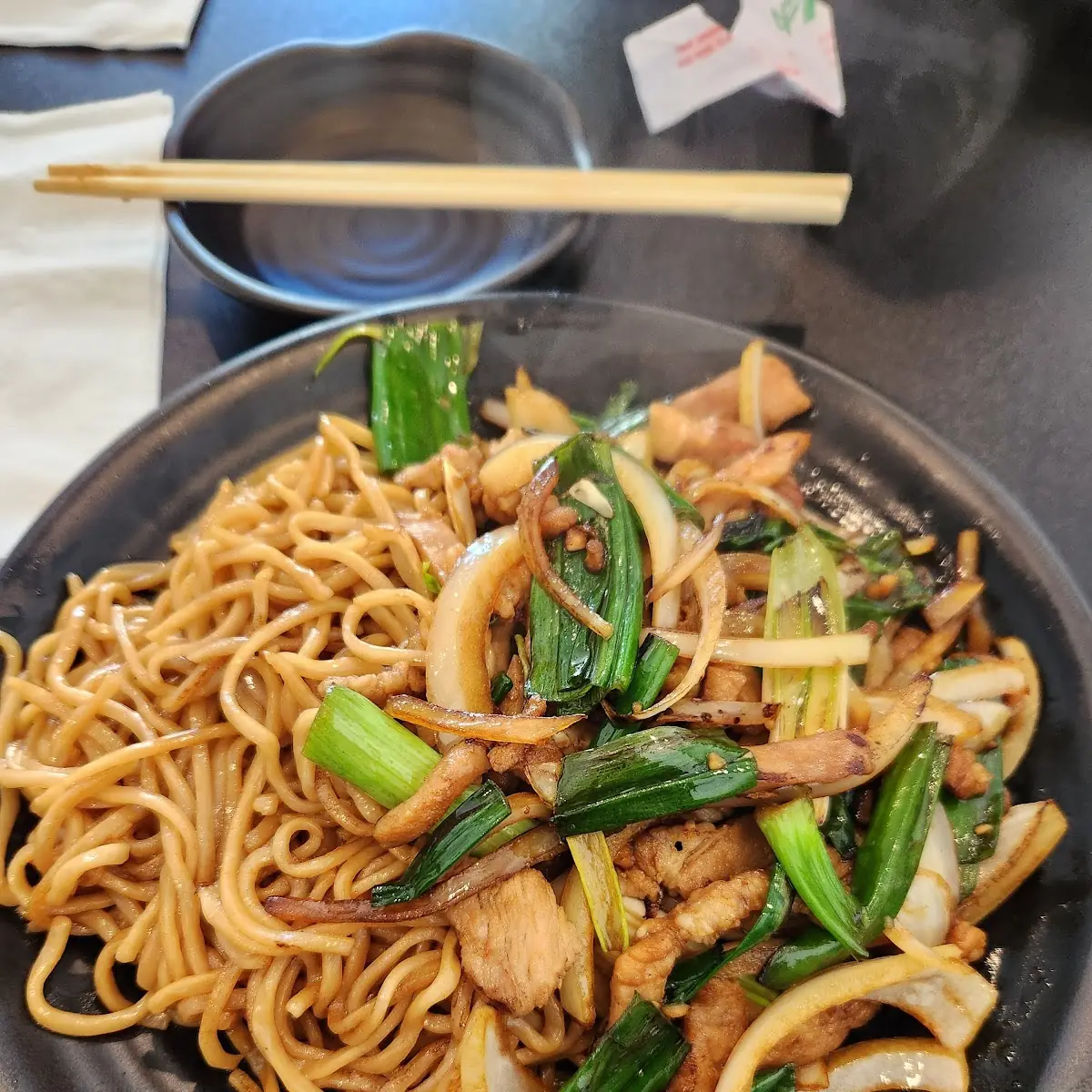 shanghai style chow mein 上海粗炒